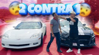 CORRIMOS EL CORVETTE CON EL MUSTANG DE GUZ LOPEZ Y UN AUDI S3 MODIFICADO  JUANITO MARTINEZ [upl. by Gaelan]