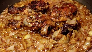 How to Cook Easy Chicken yassa  Gambian food [upl. by Nellir]