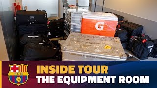 INSIDE TOUR  The equipment room [upl. by Demy942]