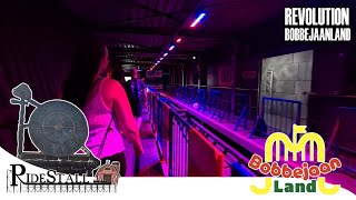 Revolution  die Indoor Achterbahn mit dem längsten Zug der Welt im Bobbejaanland  POV Onride [upl. by Columbine]