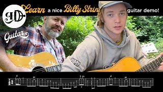 How To Play a Billy Strings guitar demo  Guitar tab [upl. by Alayne]