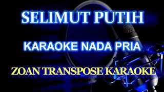 Selimut Putih Karaoke Nada Pria ZoanTranspose [upl. by Salvucci856]