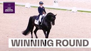 Lottie Fry amp Glamourdale shine again ✨ FEI Dressage World Cup™ 202223 sHertogenbosch NED [upl. by Thayer]