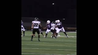 🏈INTERCEPTION by Sean Pleasant 25 Pflugerville Connally [upl. by Innep]