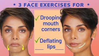 WHAT IS AGING YOUR LIPS 3 antiaging face exercises to lift downturned lipsBlush with me face yoga [upl. by Jean-Claude139]