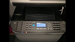 how to reset error code sc542 Ricoh sp c250sf C252SF C261SF [upl. by Onateyac]