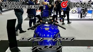 2023 YAMAHA YZF R9 OFFICIALLY LAUNCH  LAUNCHING SOON IN EICMA MILAN 2022 [upl. by Ahsaeyt38]