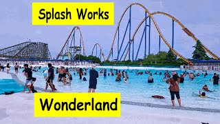 Canadas WONDERLAND Tour  SPLASH WORKS Walkthrough  TRIP to WATER PARK [upl. by Junko48]