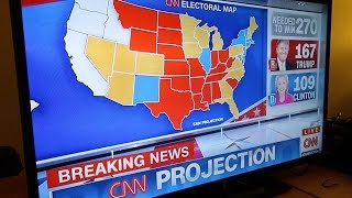 Presidential Election 2016 Trump Wins  Ongoing Results Reaction [upl. by Rickie]