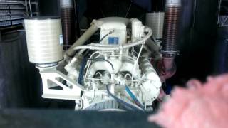 V16 twin turbo engine start up [upl. by Olmsted478]