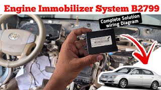 B2799 engine immobilizer system  Toyota Avalon Complete Solution  Wiring Diagram [upl. by Swiercz508]