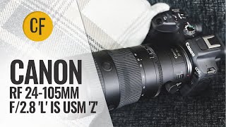 Canon RF 24105mm f28 L IS USM Z lens review [upl. by Otho]