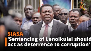 ‘Sentencing of Lenolkulal should act as deterrence to corruption’ – Eugene Wamalwa warns governors [upl. by Lekim]