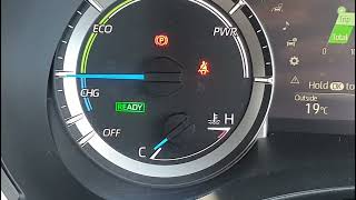 2023 Toyota Kluger Hybrid  How To Cold Start Petrol Engine Before Driving [upl. by Ramel]