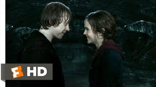 Harry Potter and the Deathly Hallows Part 2 15 Movie CLIP  Ron and Hermione Kiss 2011 HD [upl. by Amaso]