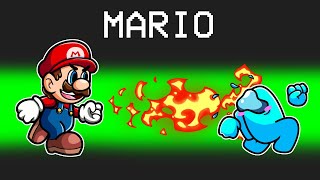 Jugando como SUPER MARIO en Among Us [upl. by Sherburne]