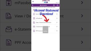 sbi account statement download kaise kare sbi bank statement download kaise kare sbi ac statement [upl. by Sapers]