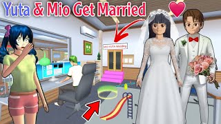 مكان زفاف سري New Secret Place Wedding YUTA ΜΙΟ MARRIEDMENIKAH💍 at here in Sakura School Simulator [upl. by Jarnagin]