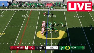 🔴LIVE NOW Maryland Terrapins vs Oregon Ducks  Week 11 Full Game  2024 College Football 25 [upl. by Parthinia]