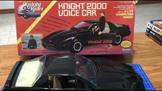 Knight Rider Kenner Knight 2000 Voice Car [upl. by Dicks77]