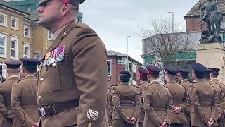 Remembrance parade in Maidstone Kent heros [upl. by Zaid326]