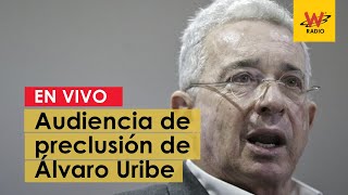 Audiencia de preclusión de Álvaro Uribe [upl. by Cobby]