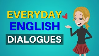 Everyday English Dialogues English Conversation Intermediate Level  English Conversations [upl. by Quillan]