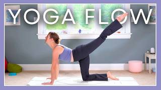 30 min Intermediate Yoga Flow  Minimal Cues for Balance amp Flexibility [upl. by Hesper]