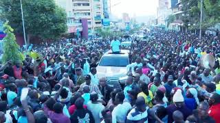 Arrival in Kisumu City by President Ruto for a development tour [upl. by Whitcomb60]