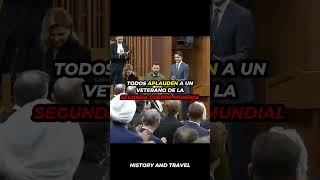 Aplausos A La Persona Equivocada☠️They applauded for the wrong man ww2 history parlament trudeau [upl. by Cully]