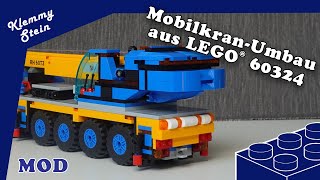 LEGO Mobile Crane Redesign  Full Build Tutorial [upl. by Mensch]