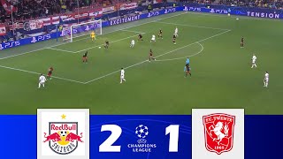 Salzburg gegen Twente 21  Champions LeagueQualifikation 202425  Spielen Höhepunkte [upl. by Miltie]