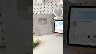 youtube creater award unboxing  tysm for 100k💛 [upl. by Kelby]