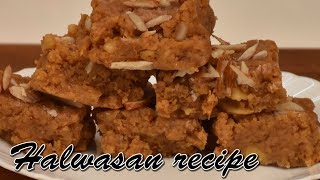 Halwasan recipe  Halwasan khambhat  Gujarati sweet  Rita in the kitchen [upl. by Saxet]