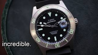 Is This the Best TIMEX Ever  TIMEX Deepwater 200 Reef Ti  Hands on [upl. by Aerua]