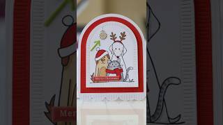 Light up Christmas card full video on my channel simonsaysstamp spellbinders christmascard xmas [upl. by Akiemat553]