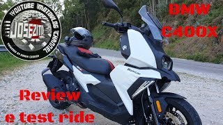 BMW C400X 2019  Review e test ride [upl. by Irolav253]