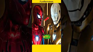 Every SpiderMan Suit Explained 😋😁spiderman tomholland ironman marvel shots funremakes [upl. by Adnir926]