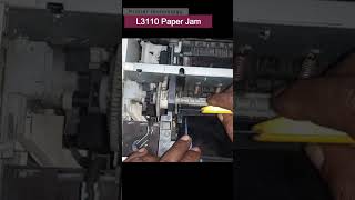 paper Jam L3110 repair epsonprintershorts viral [upl. by Alehs922]