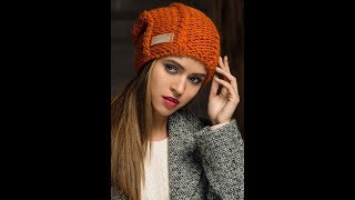 Модные Шапки Спицами  2019  Fashion Hats Spokes  Mode Hüte Speichen [upl. by Thibaud497]