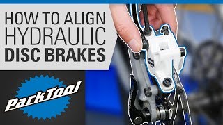 How to Align a Hydraulic Disc Brake on a Bike [upl. by Cato]