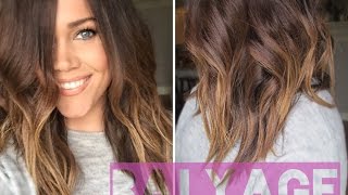 How to Balayage Highlight Your Hair at Home [upl. by Ritz]