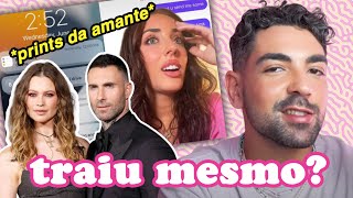 ADAM LEVINE TRAIU A ESPOSA E AINDA QUIS COLOCAR O NOME DA AMANTE NO FILHO fuxicando vida e a casa [upl. by Missie691]