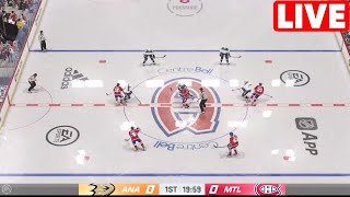 NHL LIVE  Montreal Canadiens vs Anaheim Ducks  13th Feb 2024  NHL Full Game Highlights NHL 24 [upl. by Hteboj]