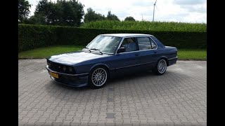 Bmw E28 535i M535i M30 100  200 acceleration open exhaust sound fast [upl. by Pattie]