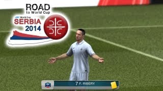 FIFA 13  RTWC Serbia 2014  Montenegro vs France [upl. by Kerin]