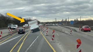 LKWFahrer zeigt  Die spektakulärsten Momente aus drei Monaten Arbeitsalltag eines Truckers [upl. by Belldas]