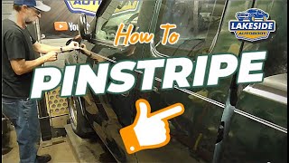 How to Pinstripe a Car with Pinstriping Tape [upl. by Ahsaz729]