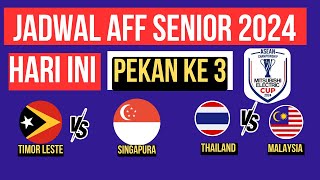 Jadwal AFF Senior 2024 Terbaru Dan Klasemen Piala AFF r 2024 hari ini Top Skor Piala AFF Senior 2024 [upl. by Llenyar]