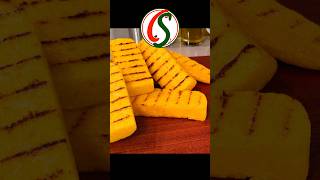 Toasted Polenta  We eat it like bread  Only 2 ingredients [upl. by Teerpnam]